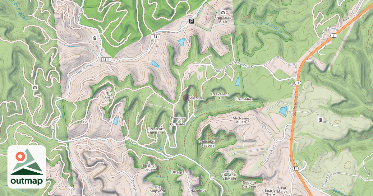 Map of Stucco nu