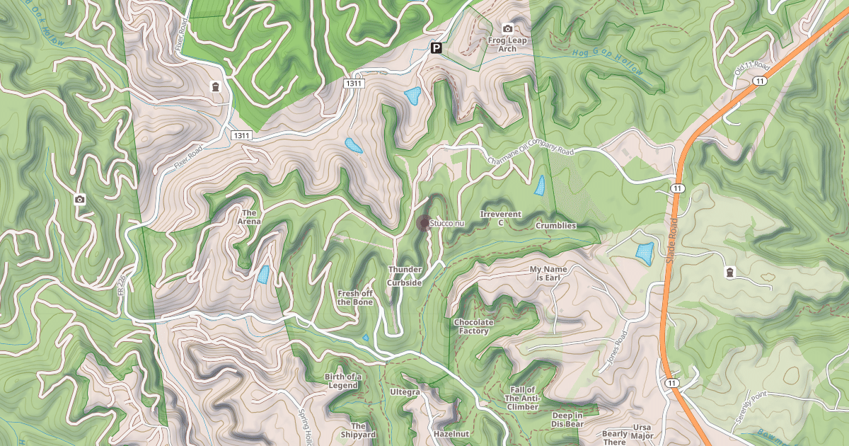Map preview of Stucco nu