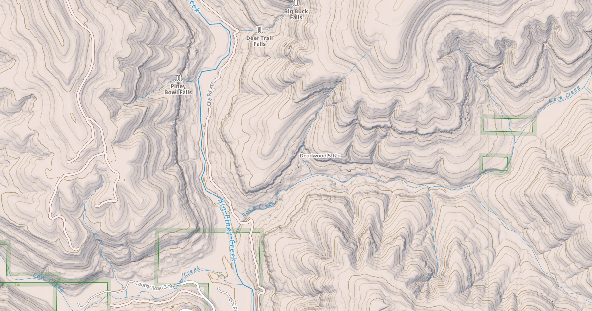 Map preview of Deadwood