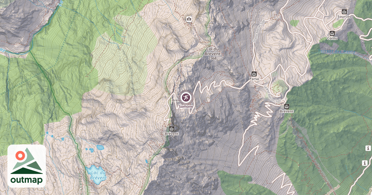 Map of Somone