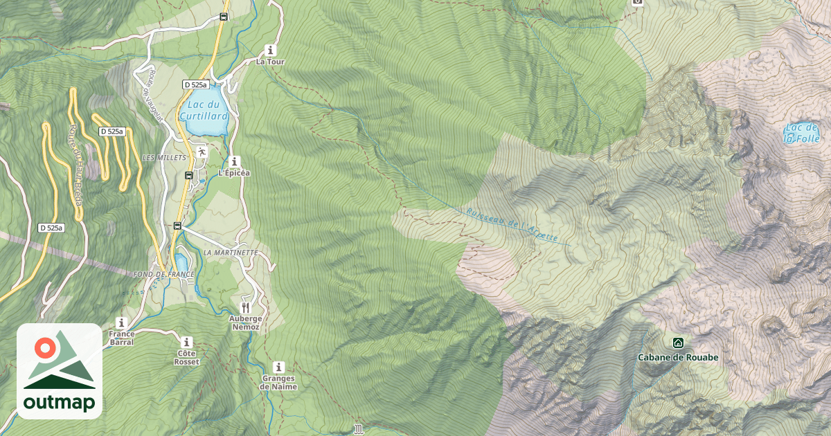 Map of Bergerie de Rumex