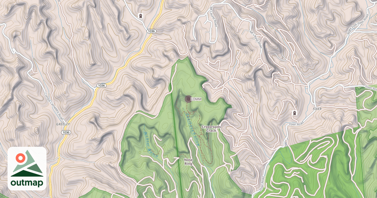 Map of LOMM