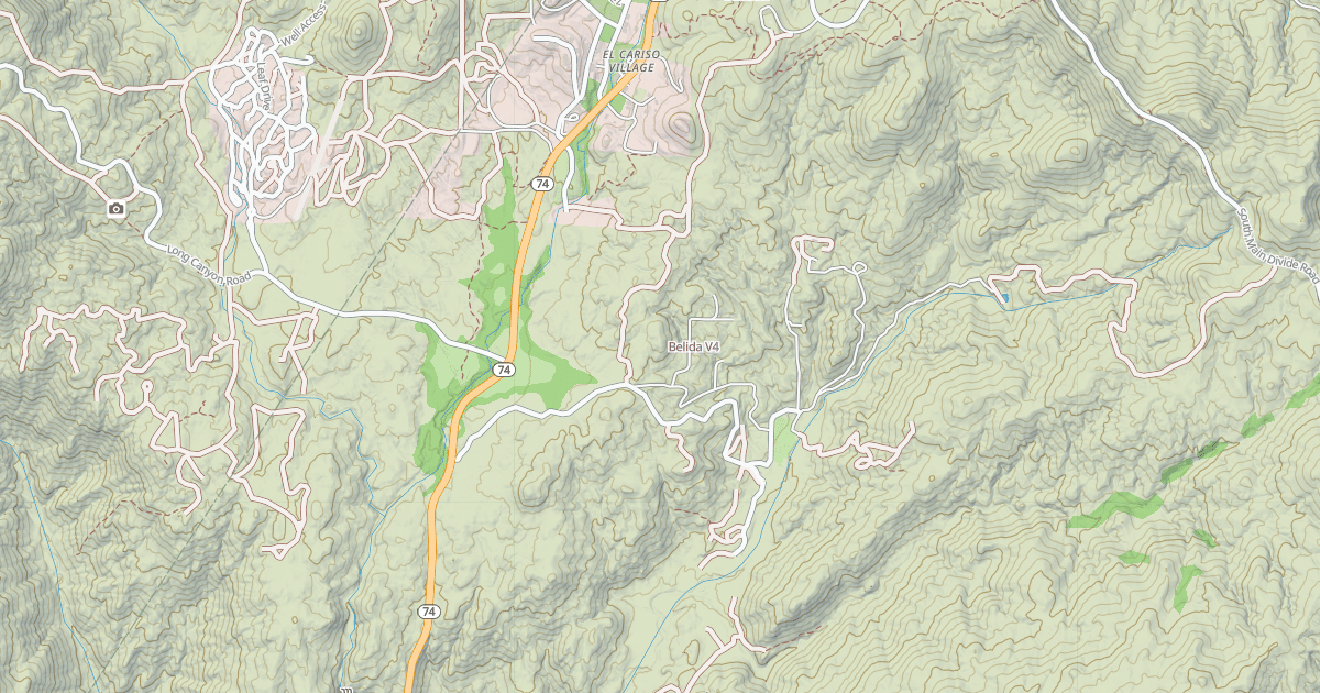 Map preview of Belida