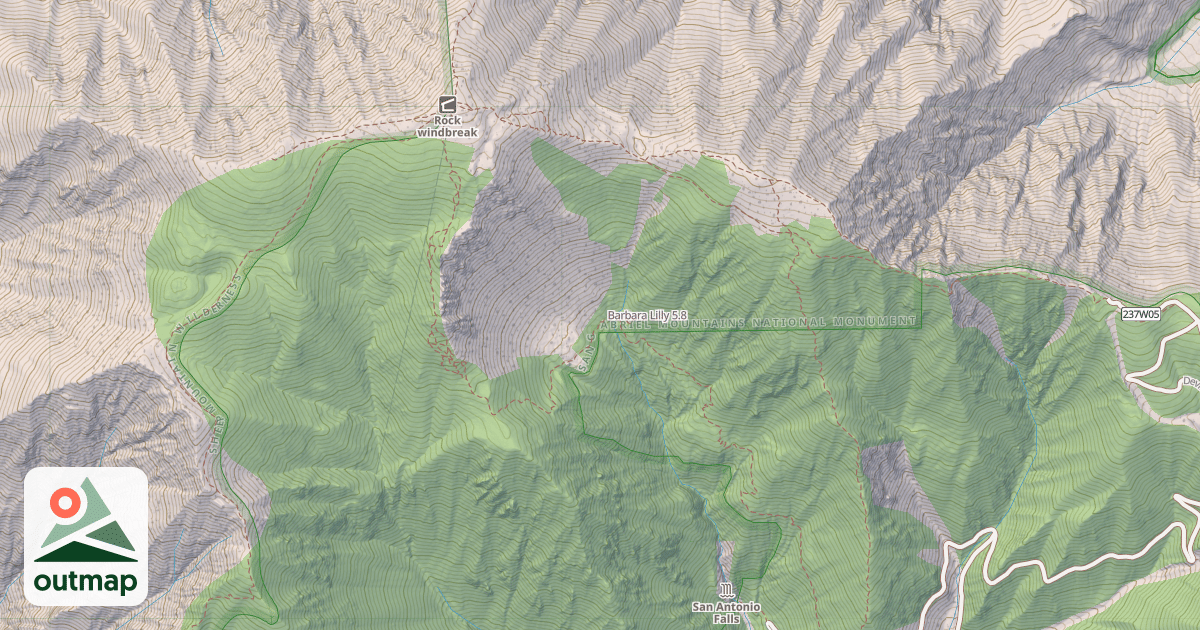 Map of Barbara Lilly