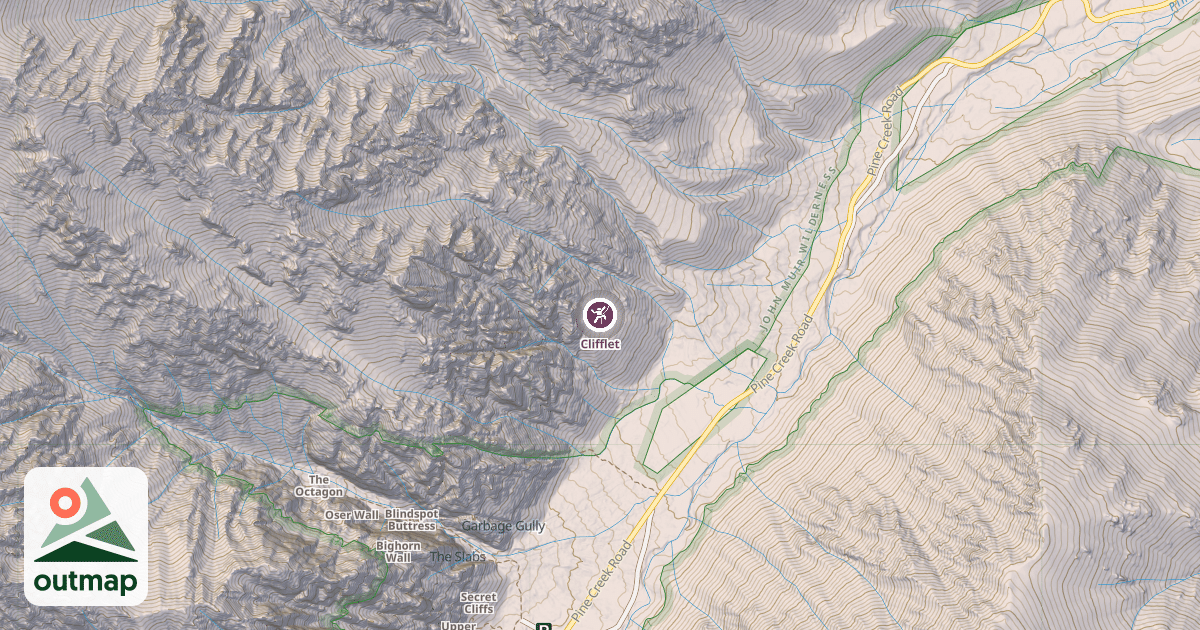 Map of Clifflet
