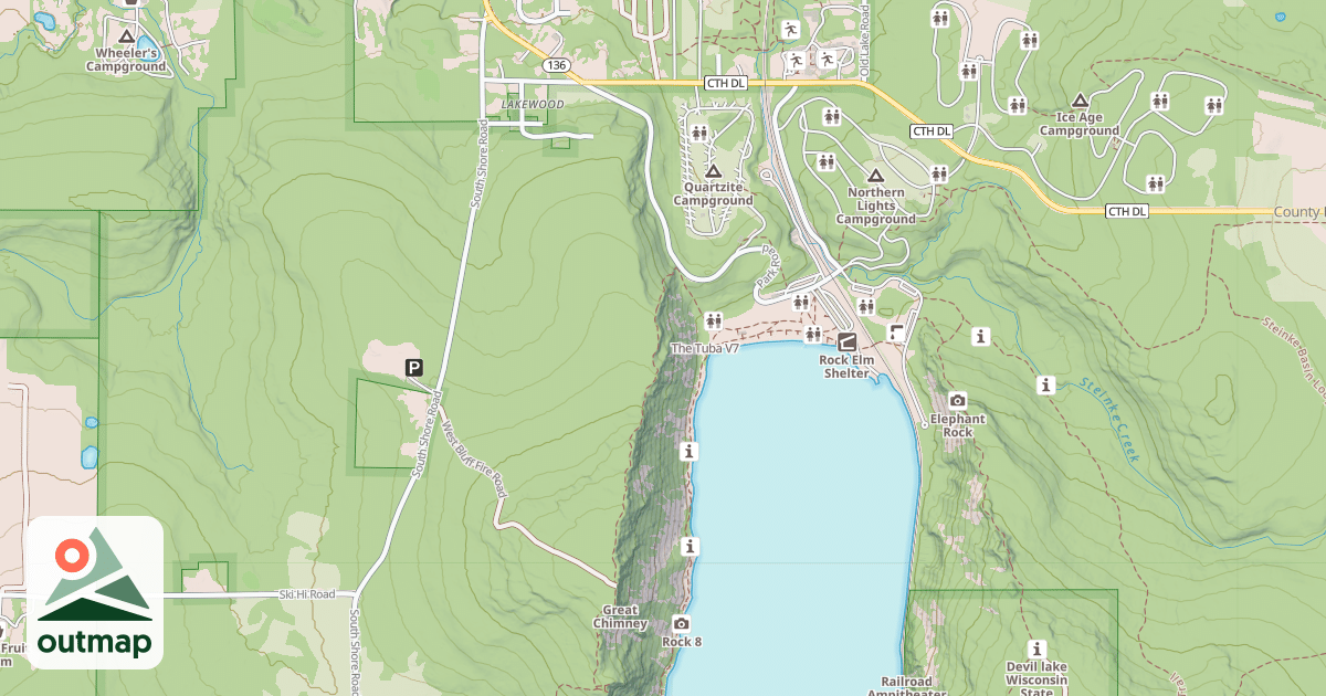 Map of The Tuba