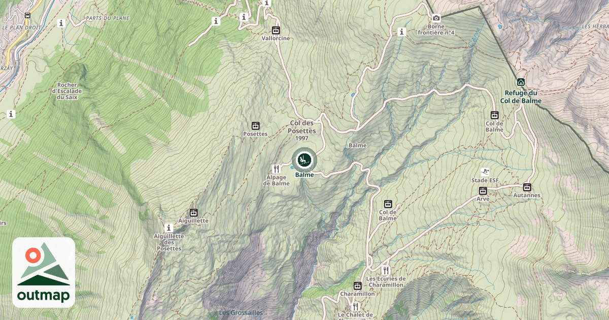Map of Balme