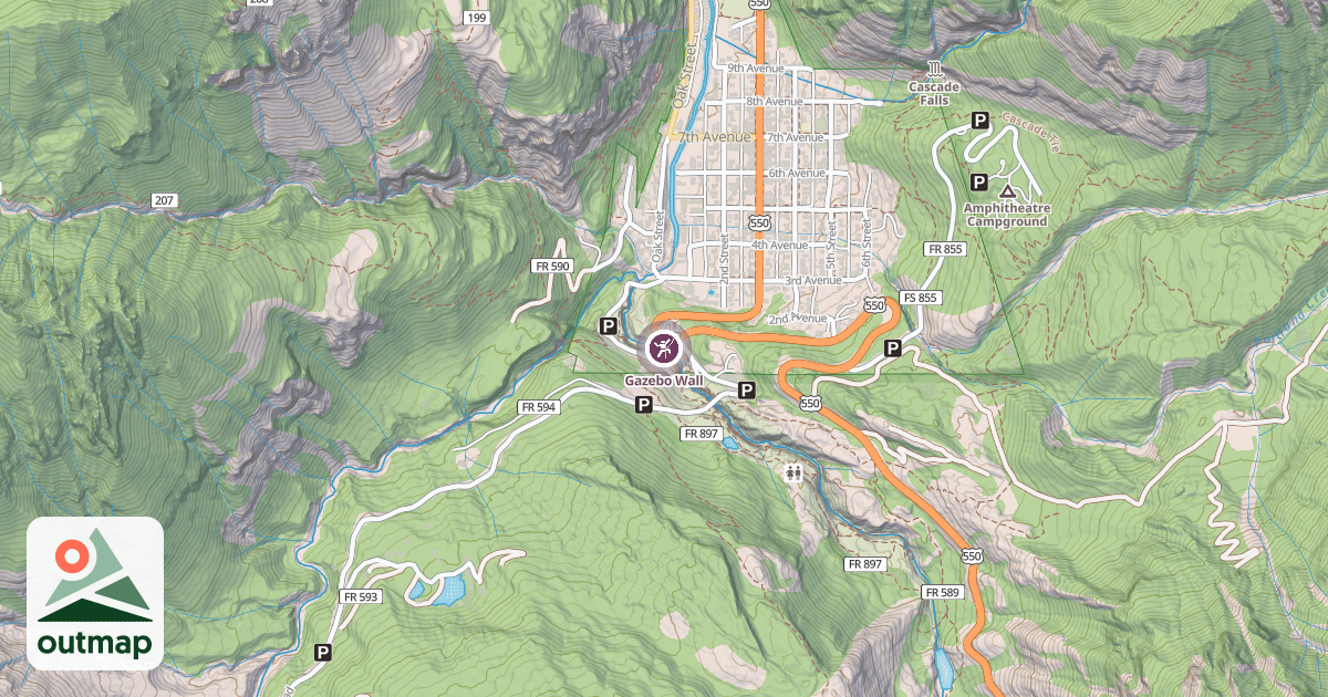 Map of Gazebo Wall