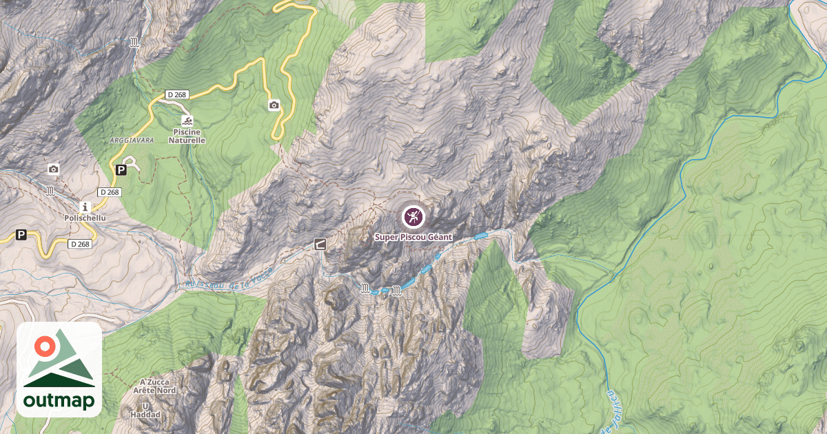 Map of Super Piscou Géant