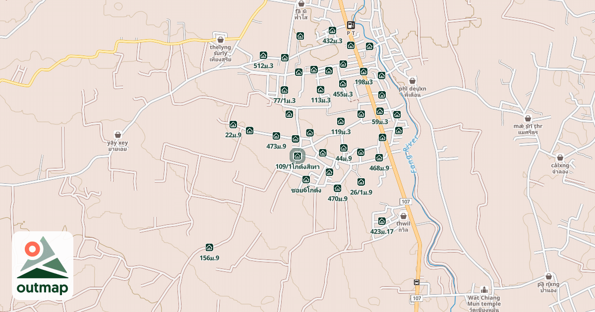 Map of 109/1โกดังสีเทา