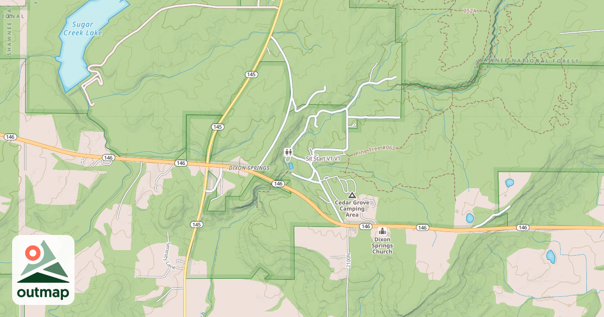 Map of Sit Start V1
