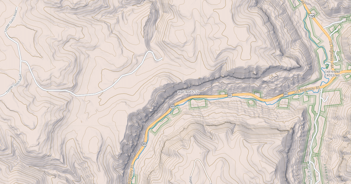 Map preview of Watt Rod