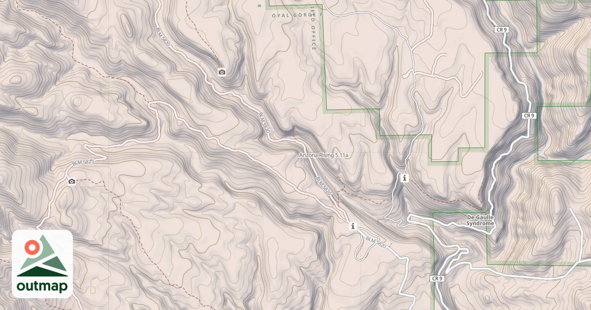 Map of Arizona Rising