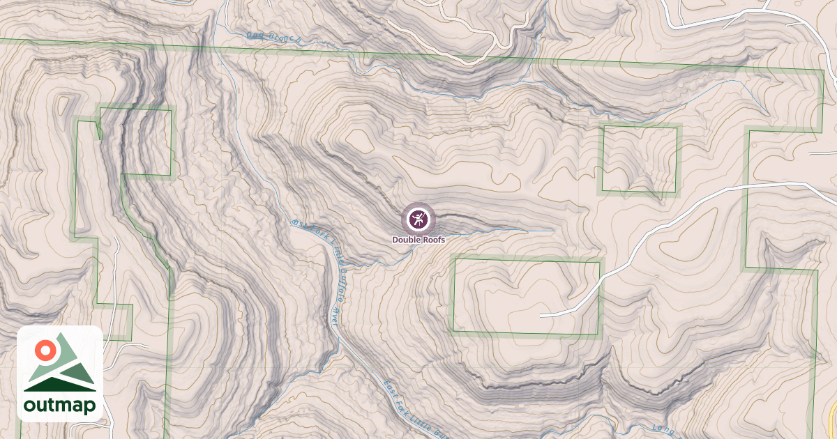 Map of Double Roofs
