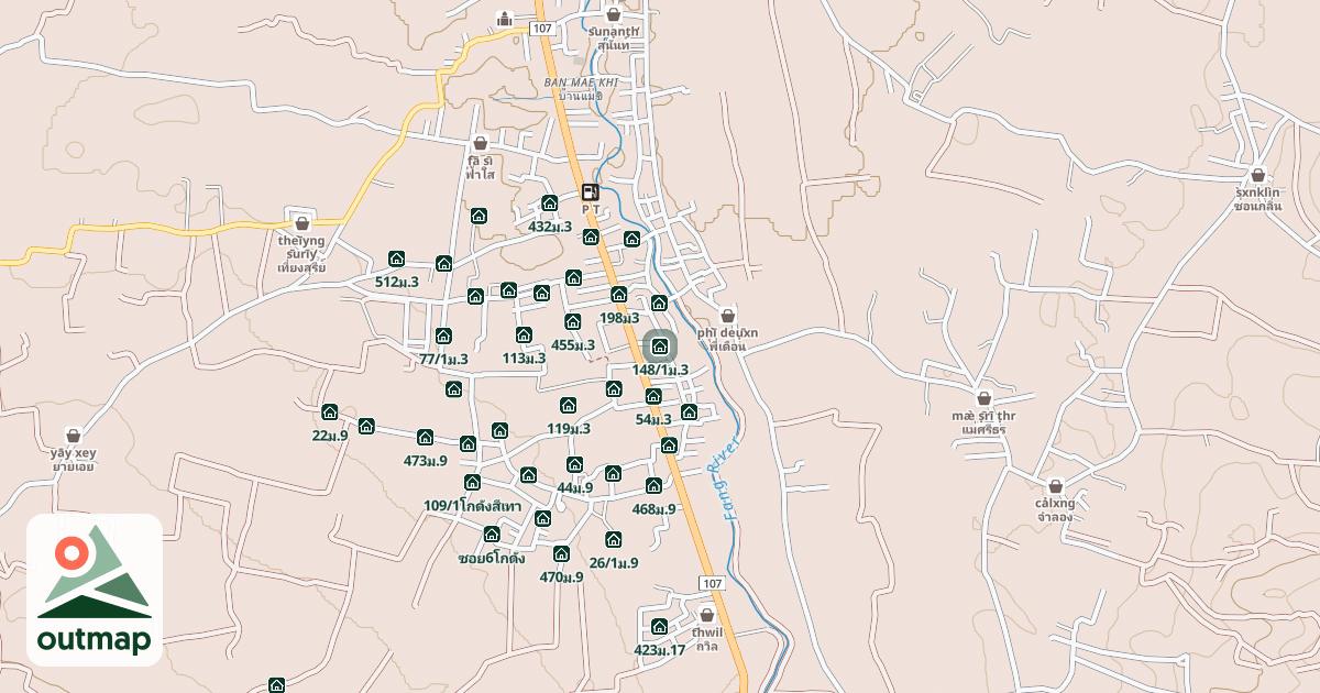 Map of 148/1ม.3