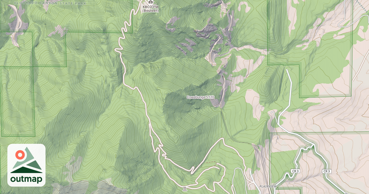 Map of Cowabunga