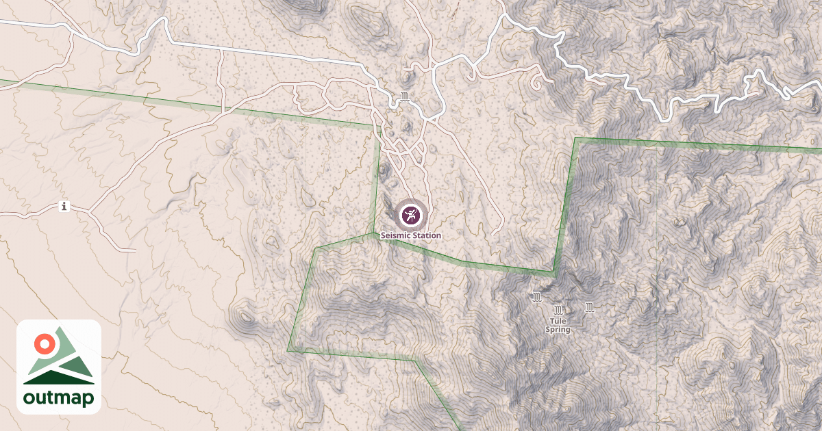 Map of Seismic Station