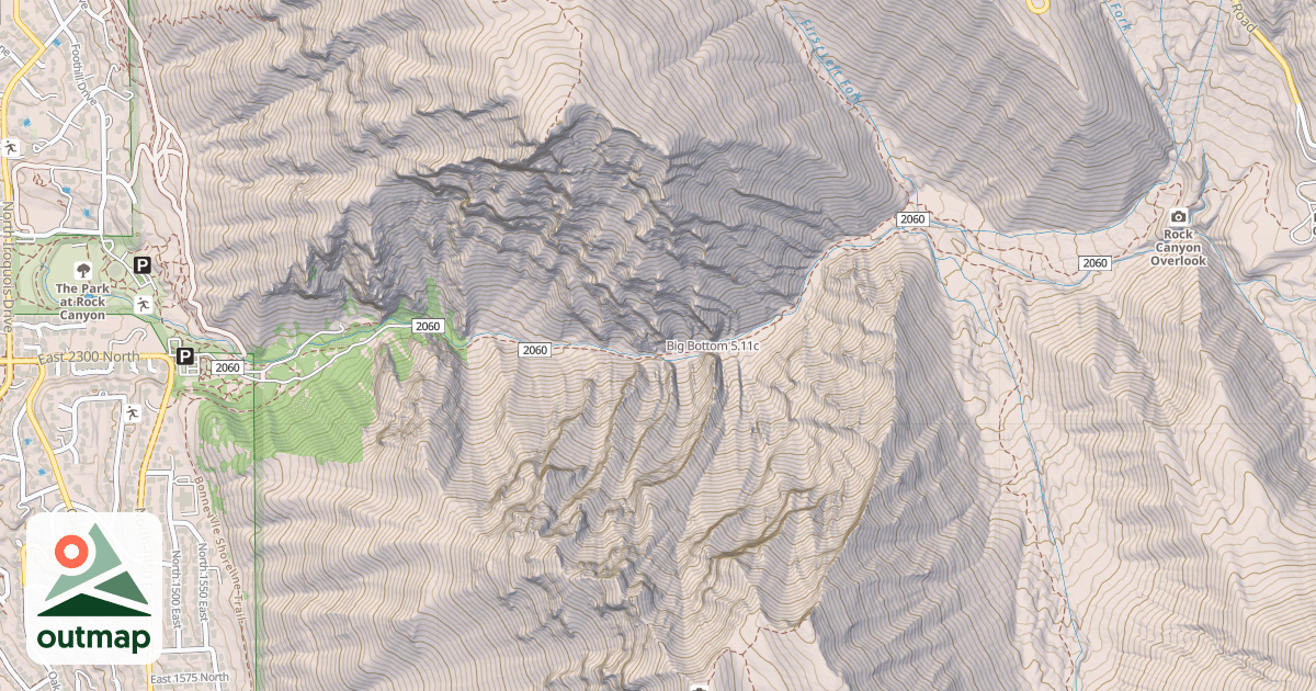Map of Big Bottom