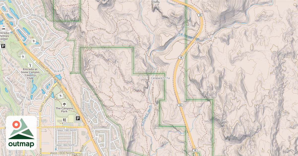Map of Carapace
