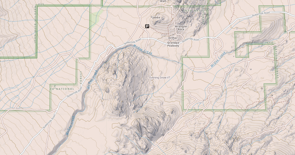 Map preview of Evening Snow