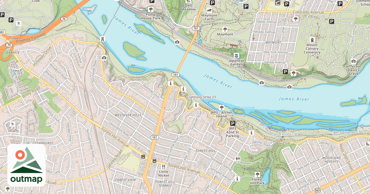 Map of Lightning Strike