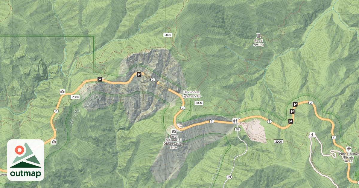 Map of Hip Pocket Express