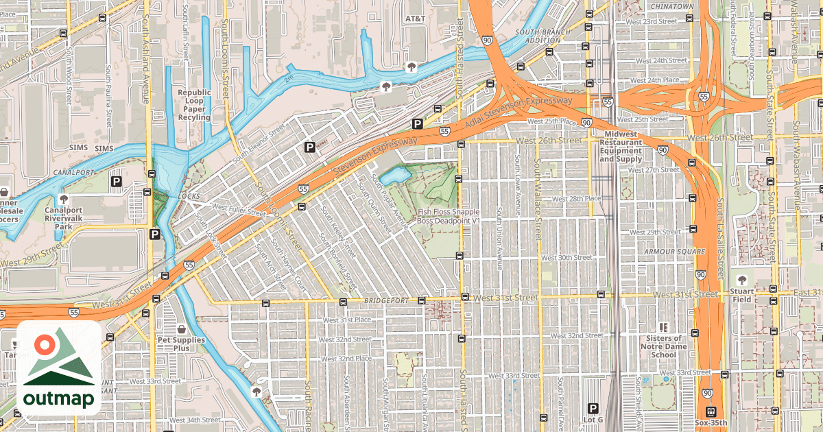 Map of Fish Floss Snapple Boss Deadpoint