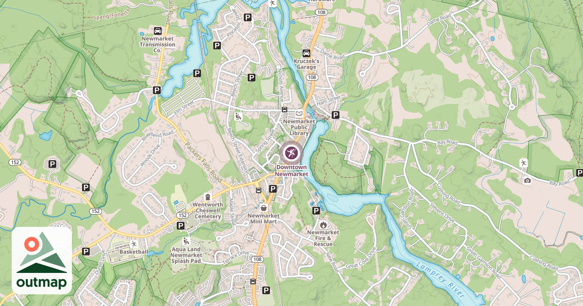 Map of Downtown Newmarket