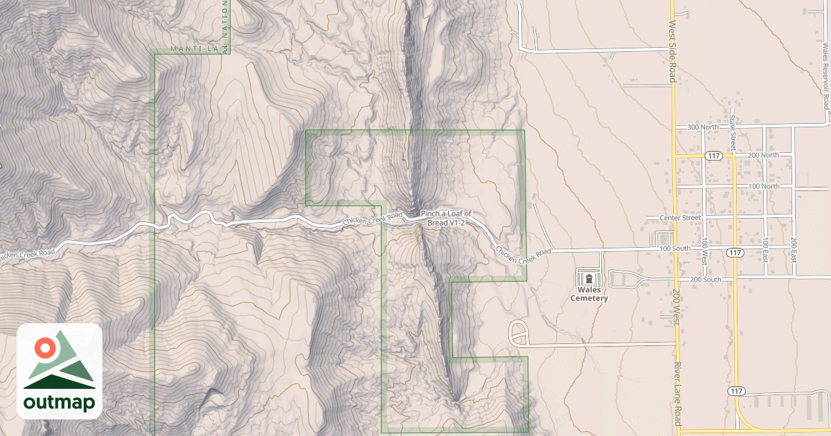 Map of Pinch a Loaf of Bread