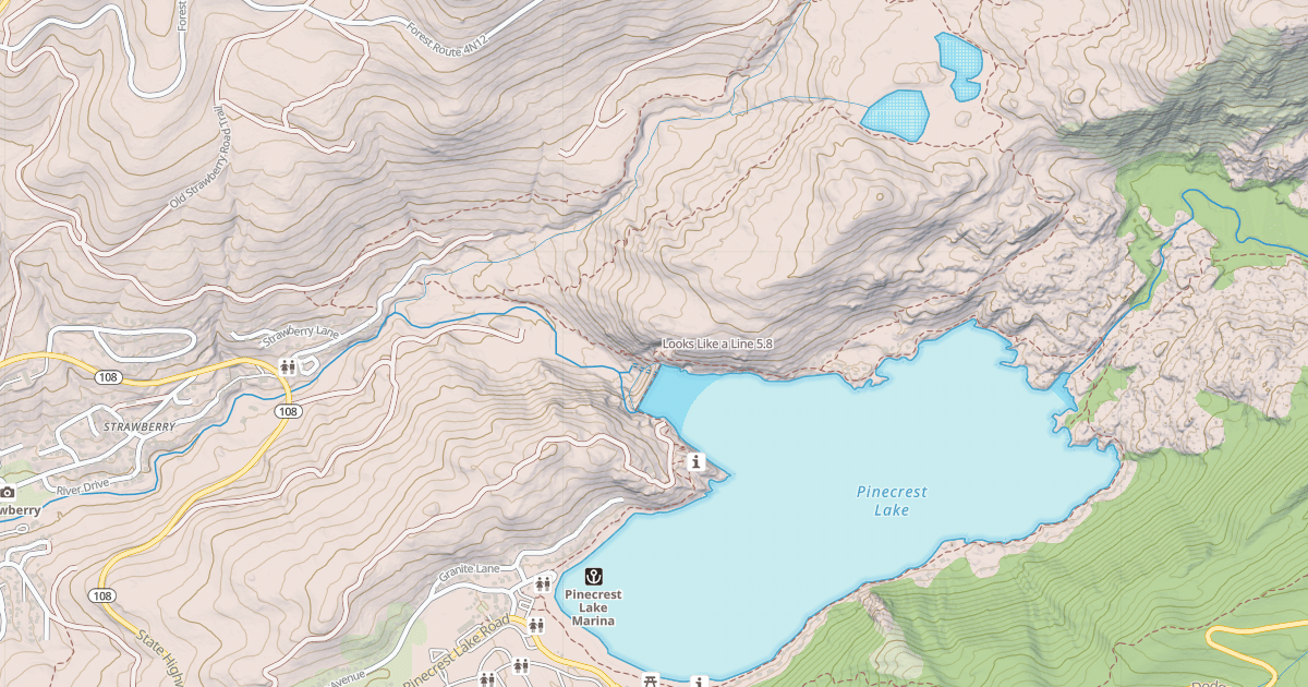 Map preview of Looks Like a Line