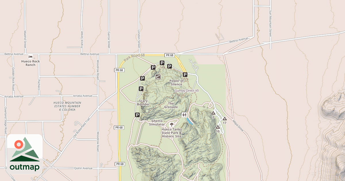 Map of Gumby Direct