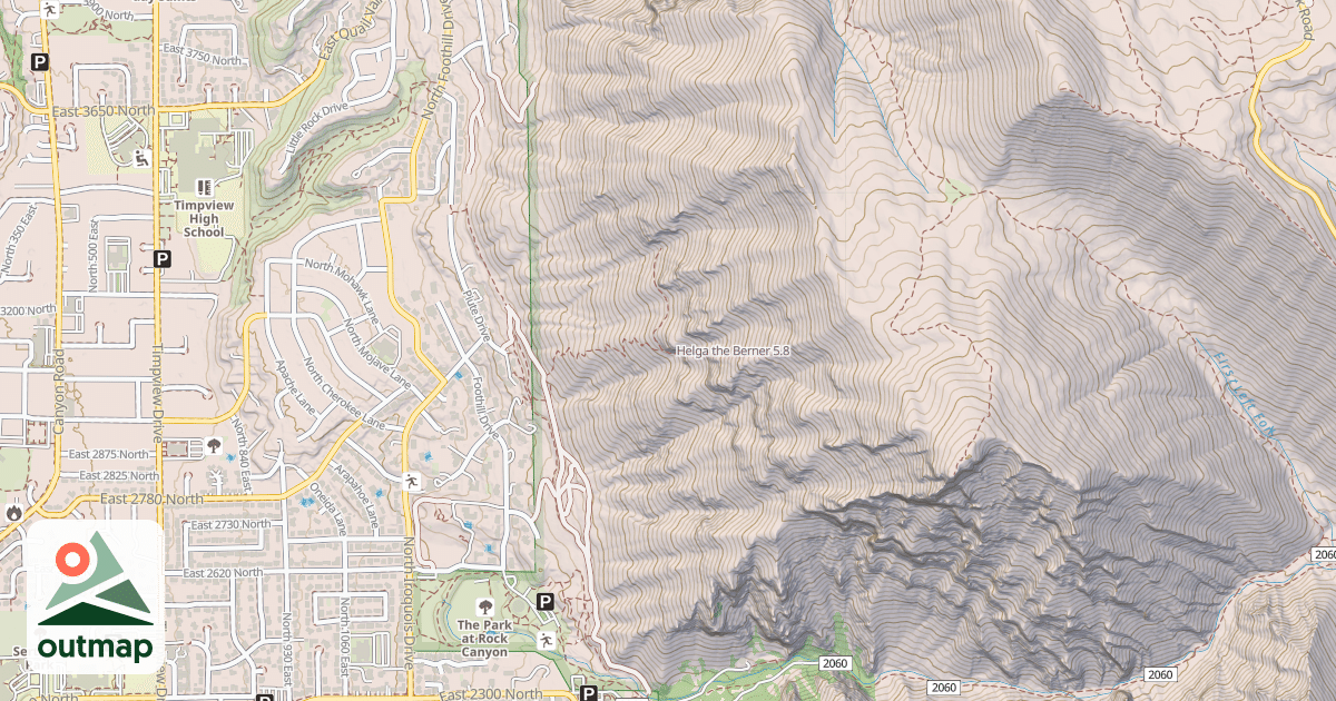 Map of Helga the Berner