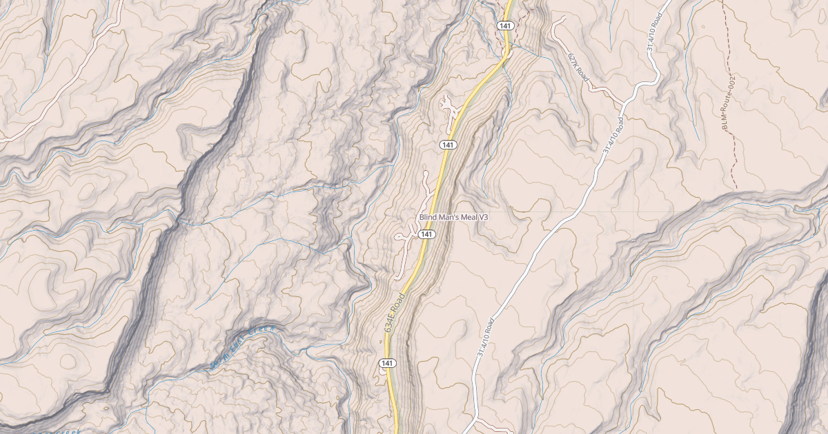 Map preview of Blind Man's Meal