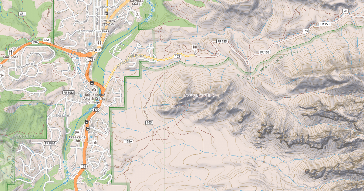Map preview of Frosted Flakes