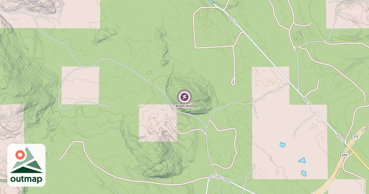 Map of Buds Wall