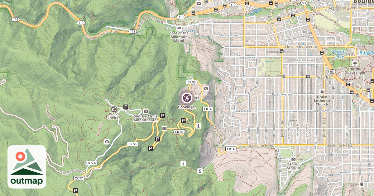 Map of Cookie Jar