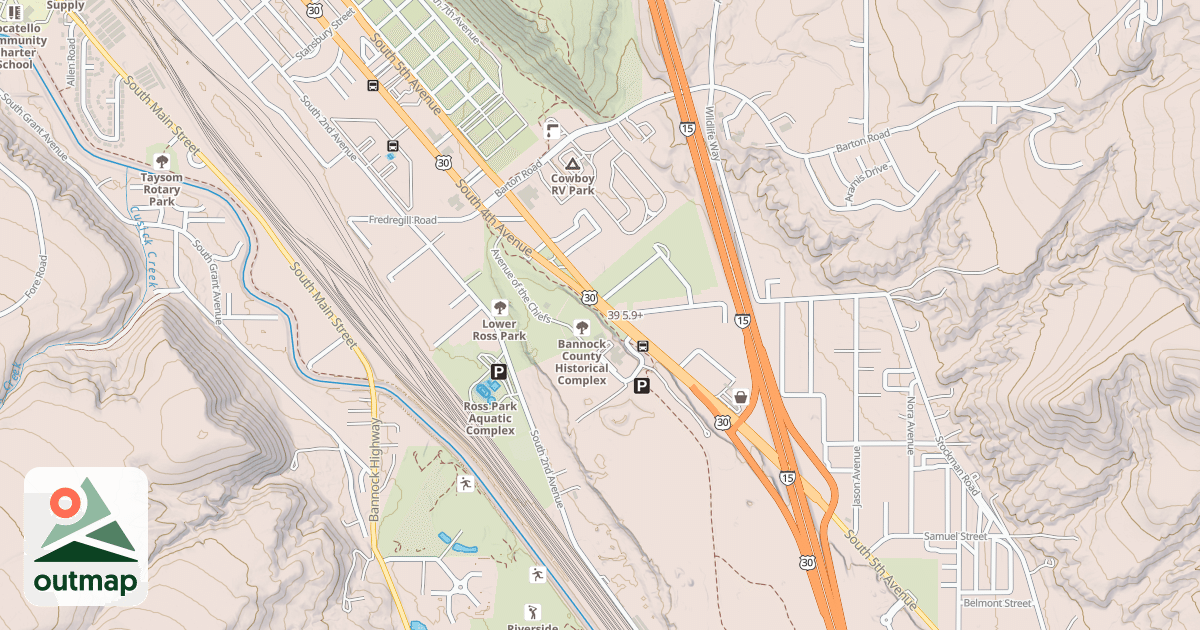 Map of 39