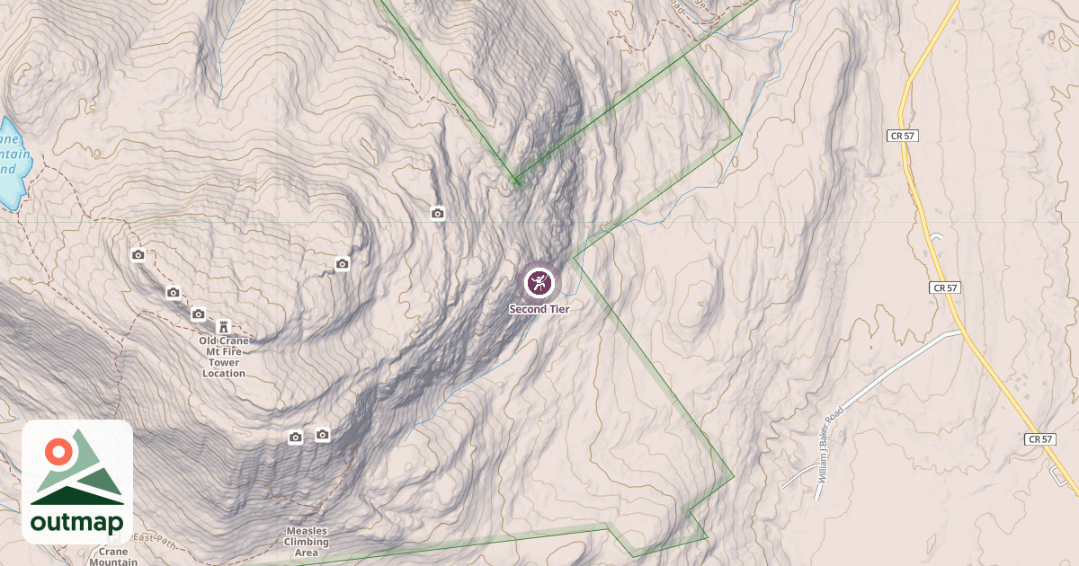 Map of Second Tier