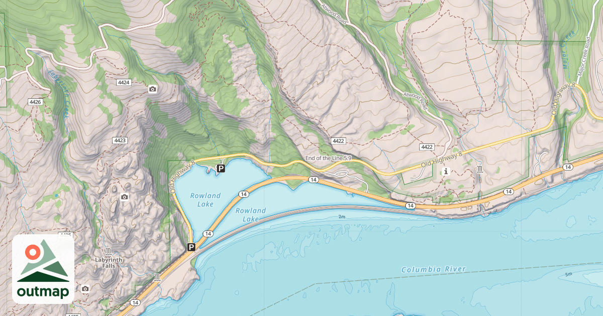Map of End of the Line