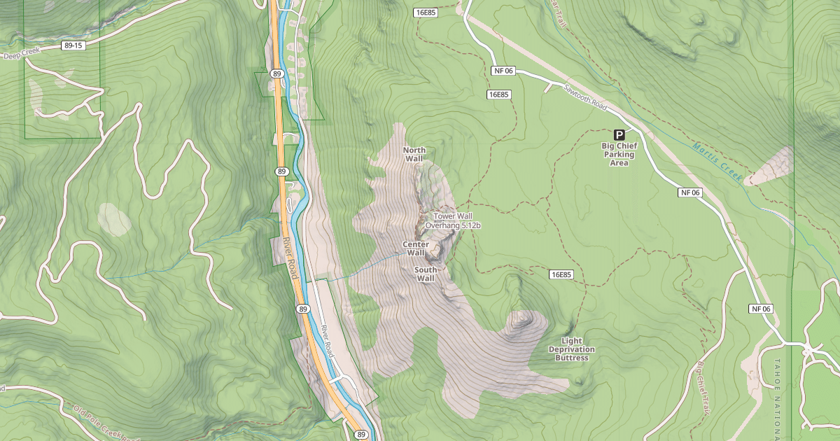 Map preview of Tower Wall Overhang