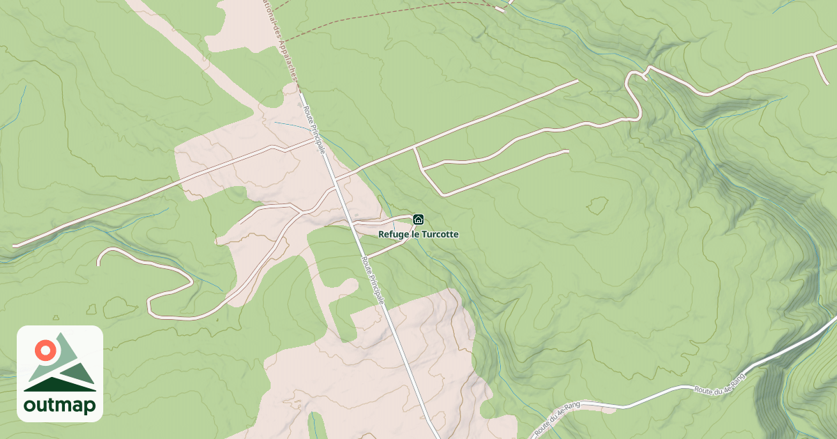 Map of Refuge le Turcotte
