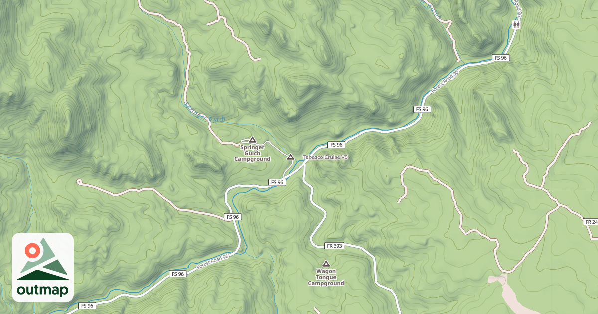 Map of Tabasco Cruise