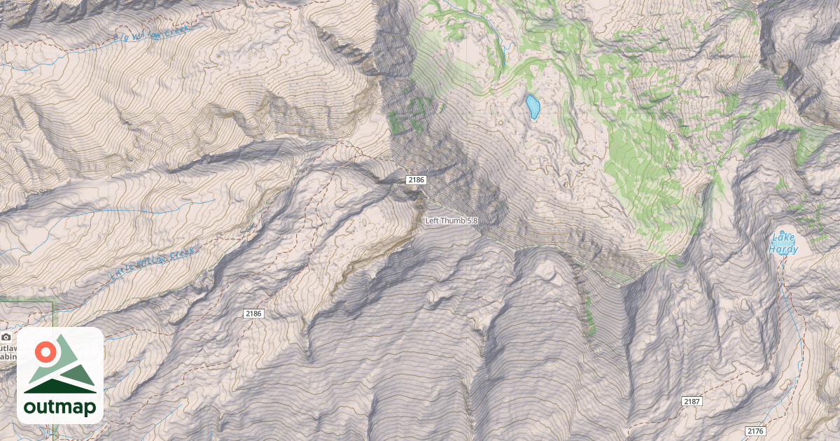 Map of Left Thumb
