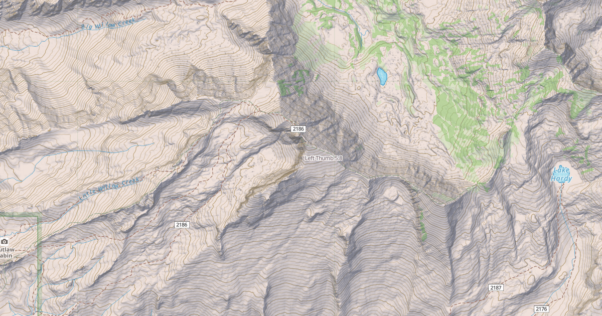 Map preview of Left Thumb