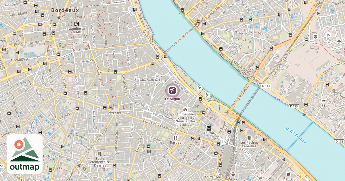 Map of Le Migou