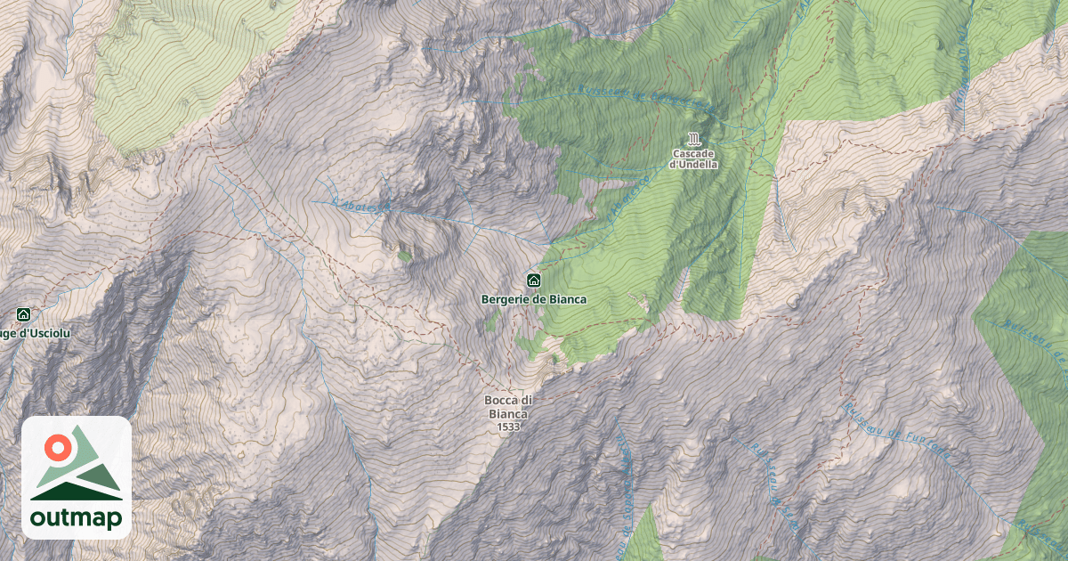 Map of Bergerie de Bianca