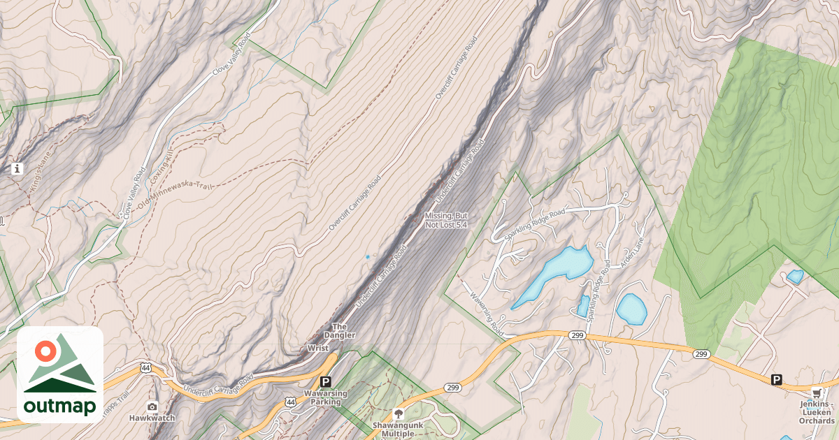 Map of Missing, But Not Lost