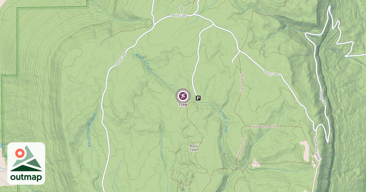 Map of TSRB