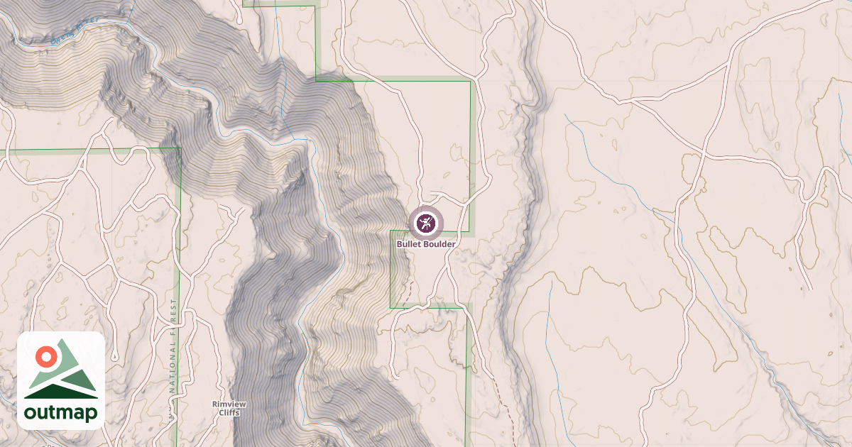 Map of Bullet Boulder