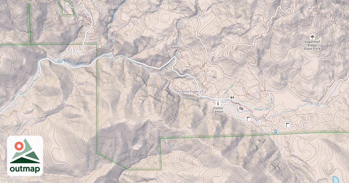 Map of Pyramid Power